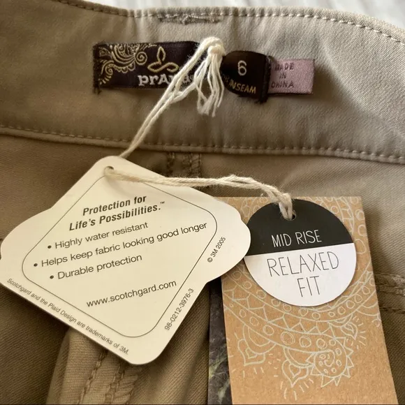 NWT Prana hybrid pants/bermuda.