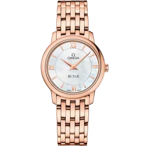 Omega De Ville Prestige 27.4 mm, red gold on red gold