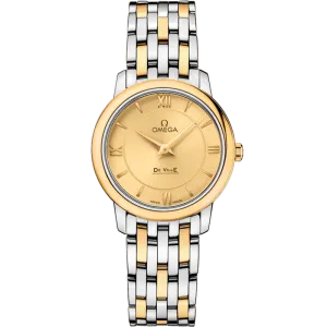 Omega De Ville Prestige 27.4 mm, steel - yellow gold on steel - yellow gold