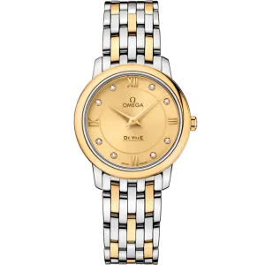 Omega De Ville Prestige 27.4 mm, steel - yellow gold on steel - yellow gold