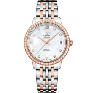 Omega De Ville Prestige 32.7 mm, steel - red gold on steel - red gold