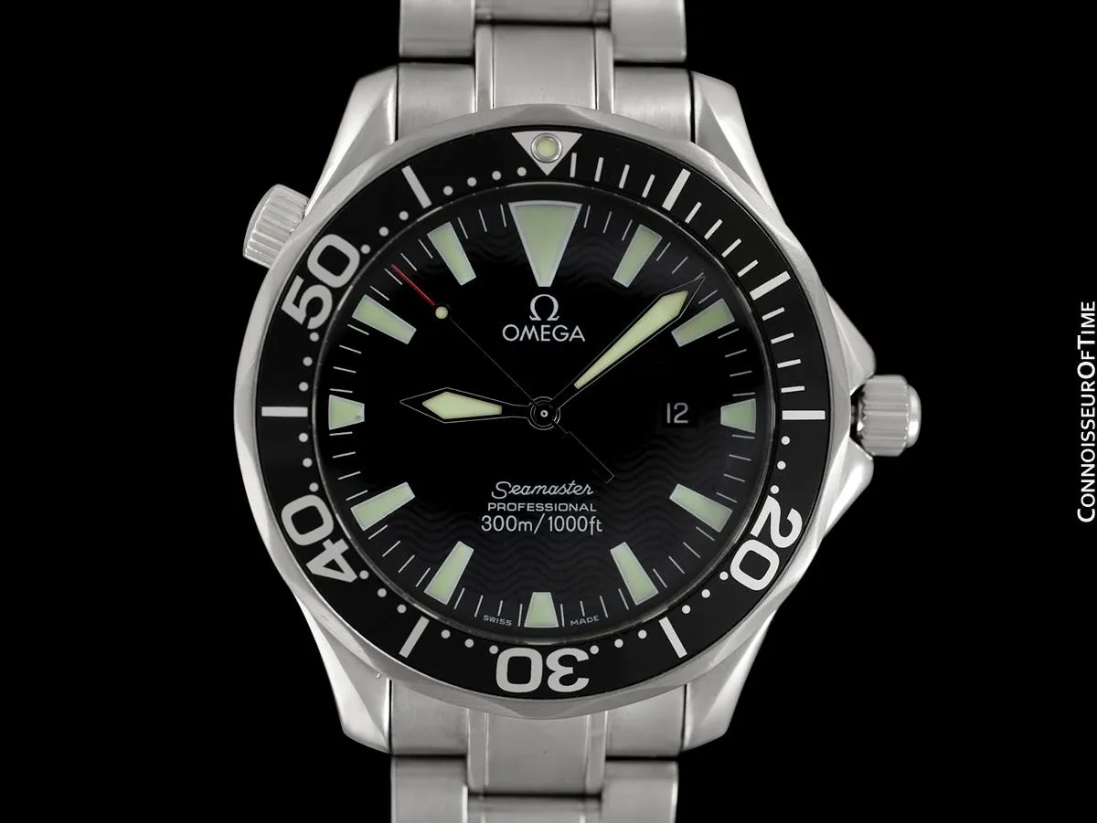 Omega Seamaster 300M Professional Diver Mens Full Size Watch, Stainless Steel - 2264.50