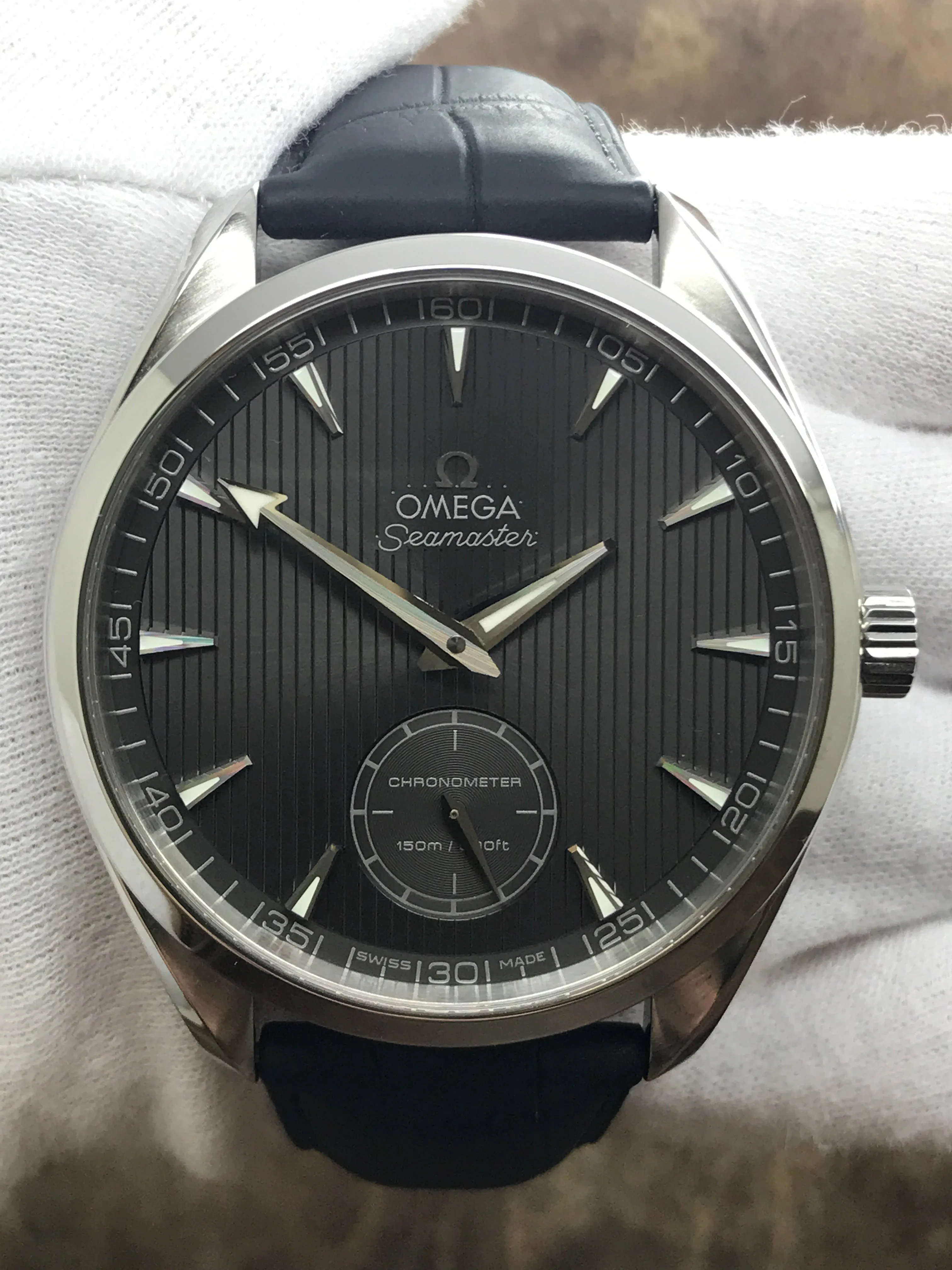 Omega Seamaster Aqua Terra 150M 231.13.49.10.06.001 Dark Grey Dial Manual winding Men's Watch