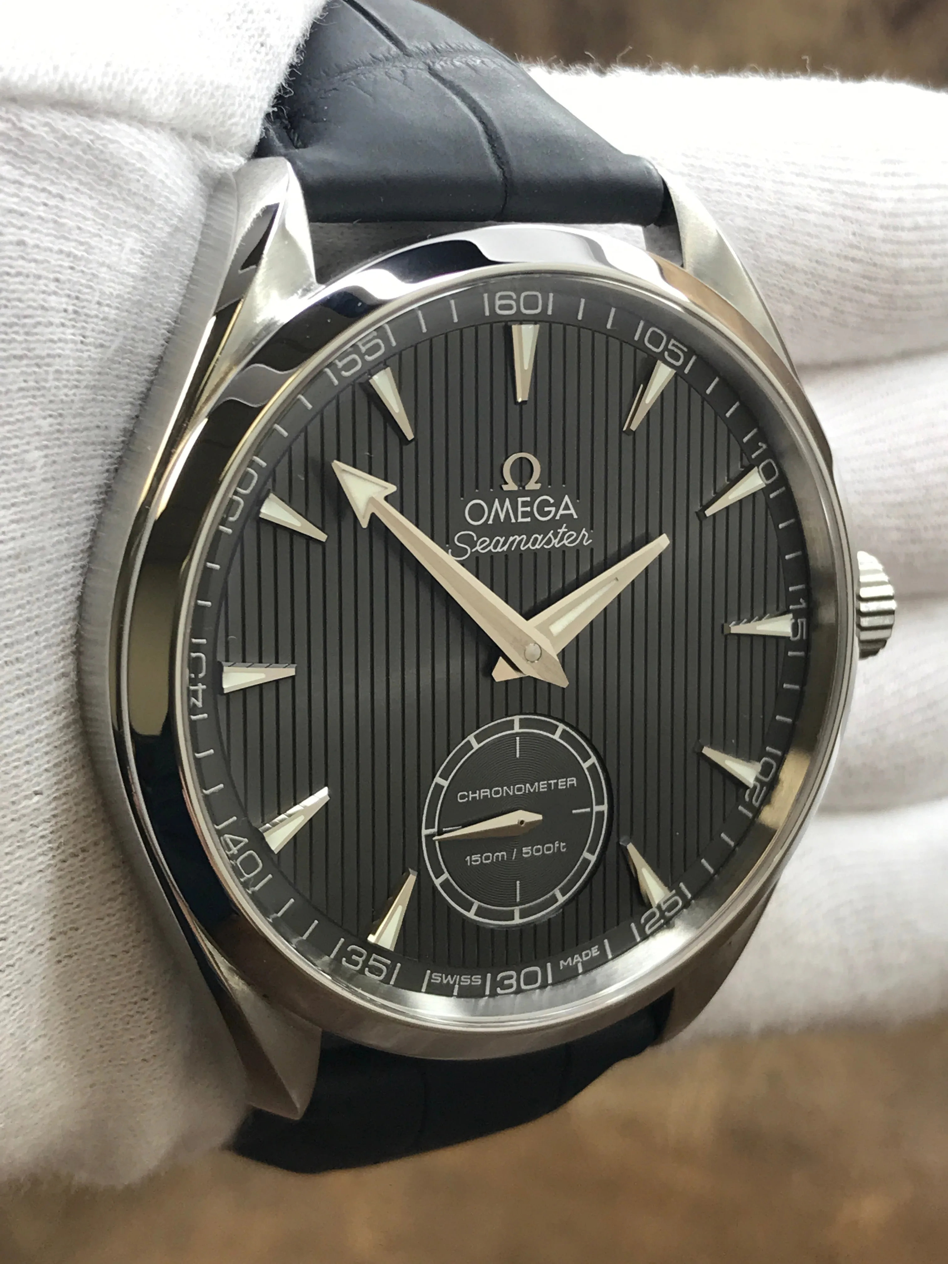 Omega Seamaster Aqua Terra 150M 231.13.49.10.06.001 Dark Grey Dial Manual winding Men's Watch