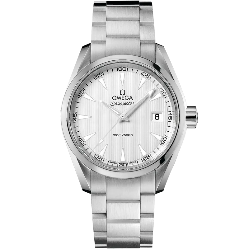 Omega Seamaster Aqua Terra 150M 38.5 mm, steel on steel