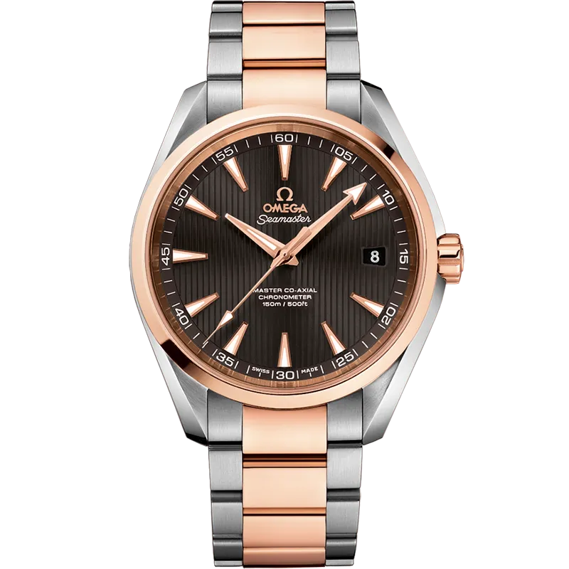Omega Seamaster Aqua Terra 150M 41.5 mm, steel - red gold on steel - red gold