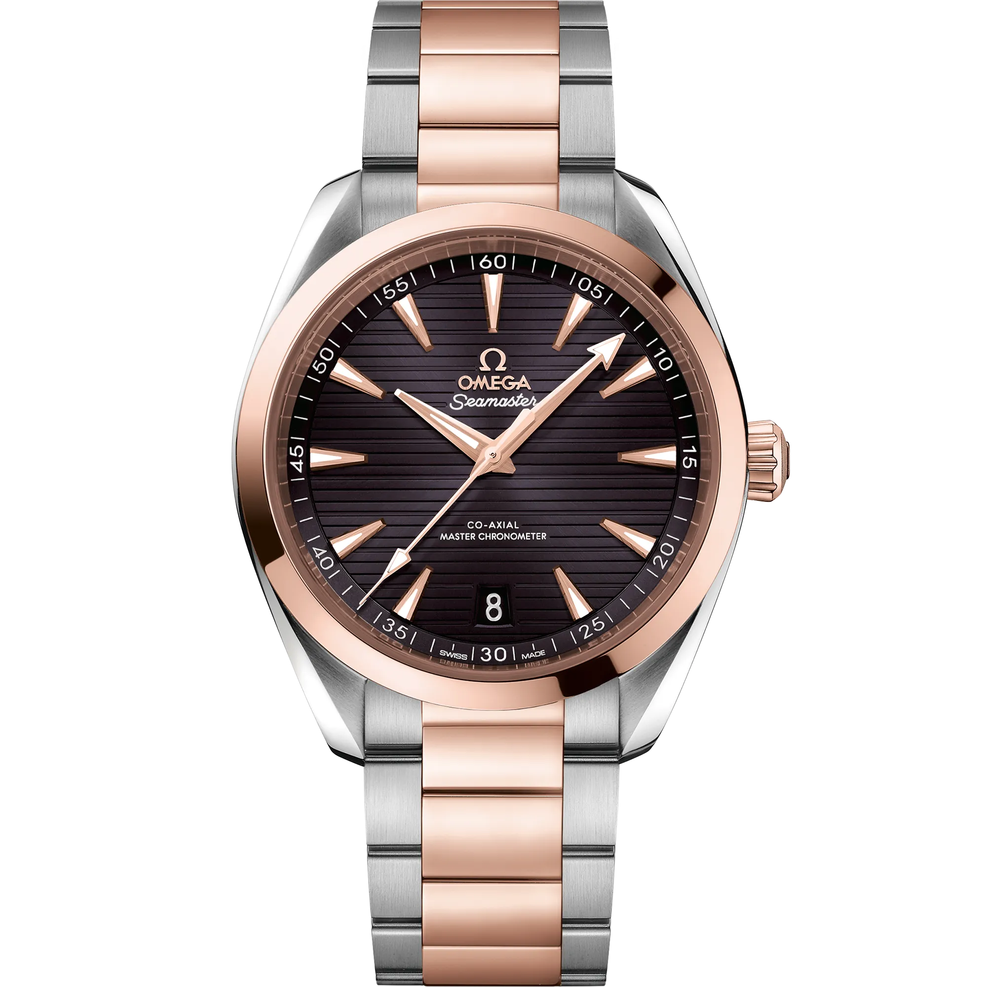 Omega Seamaster Aqua Terra 150M 41 mm, steel - Sedna™ gold on steel - Sedna™ gold