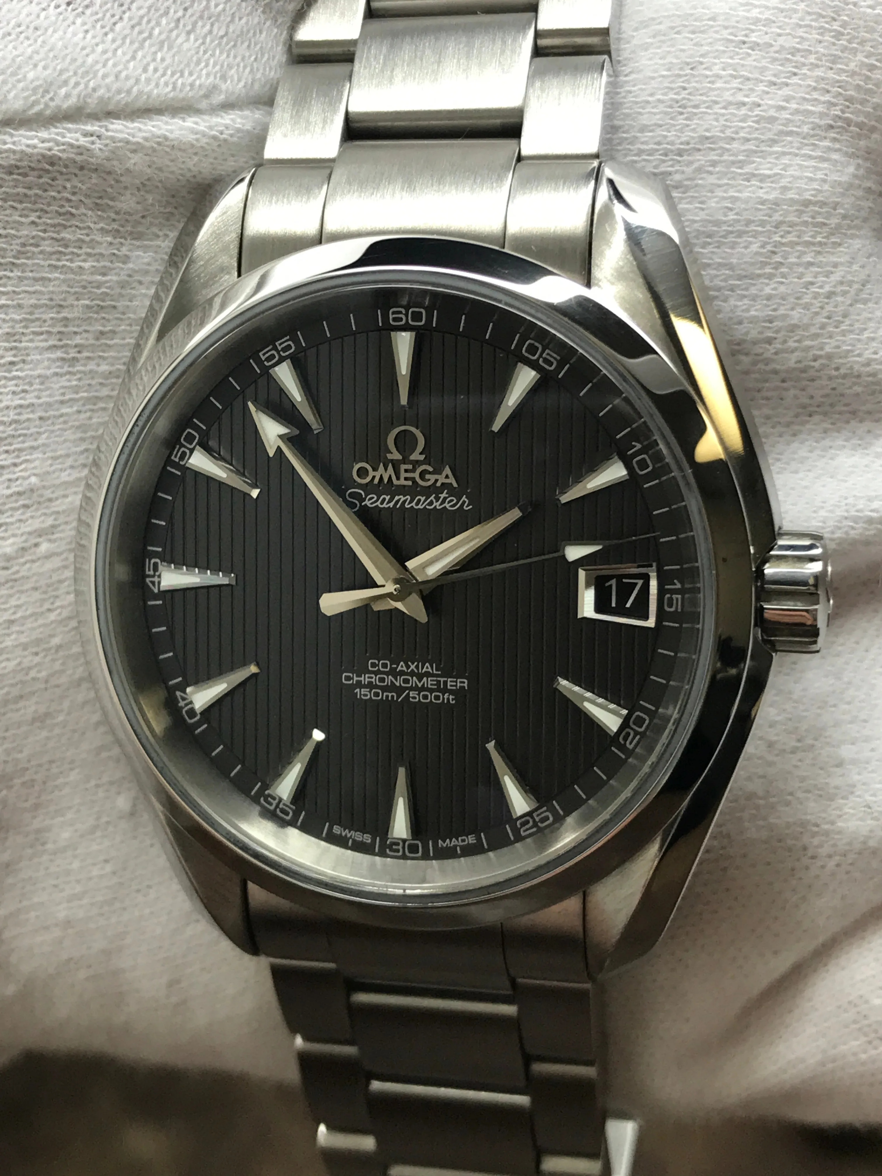 Omega Seamaster Aqua Terra 231.10.39.21.06.001 Grey Dial Automatic Men's Watch