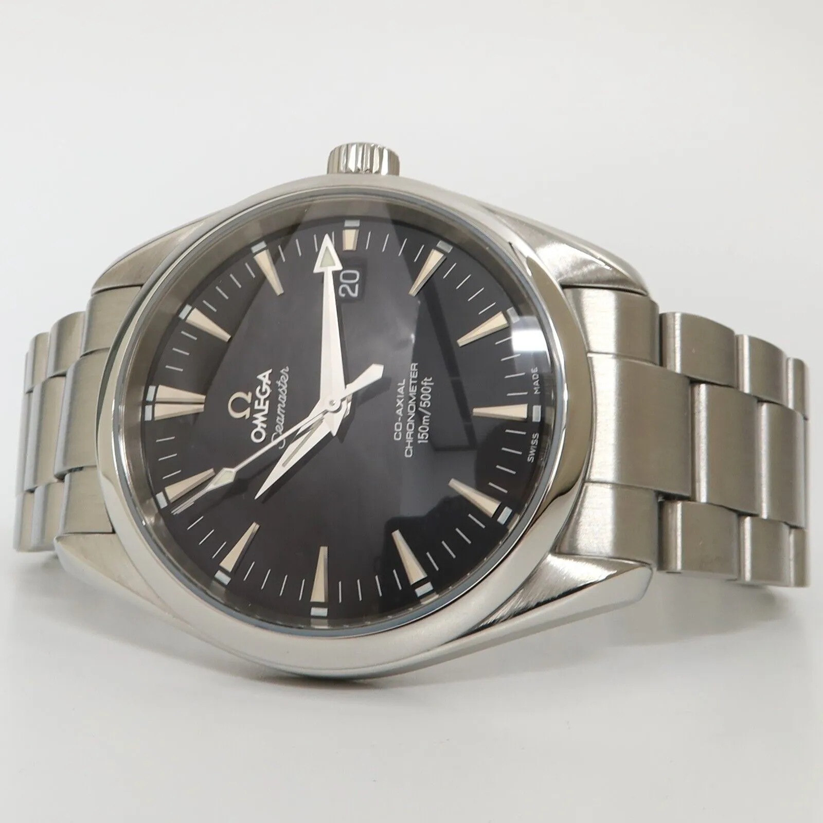 Omega Seamaster Aqua Terra Black Dial Stainless Steel 39MM Automatic 2503.50
