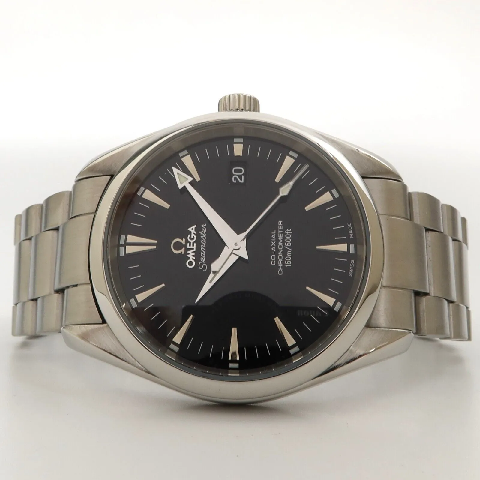 Omega Seamaster Aqua Terra Black Dial Stainless Steel 39MM Automatic 2503.50