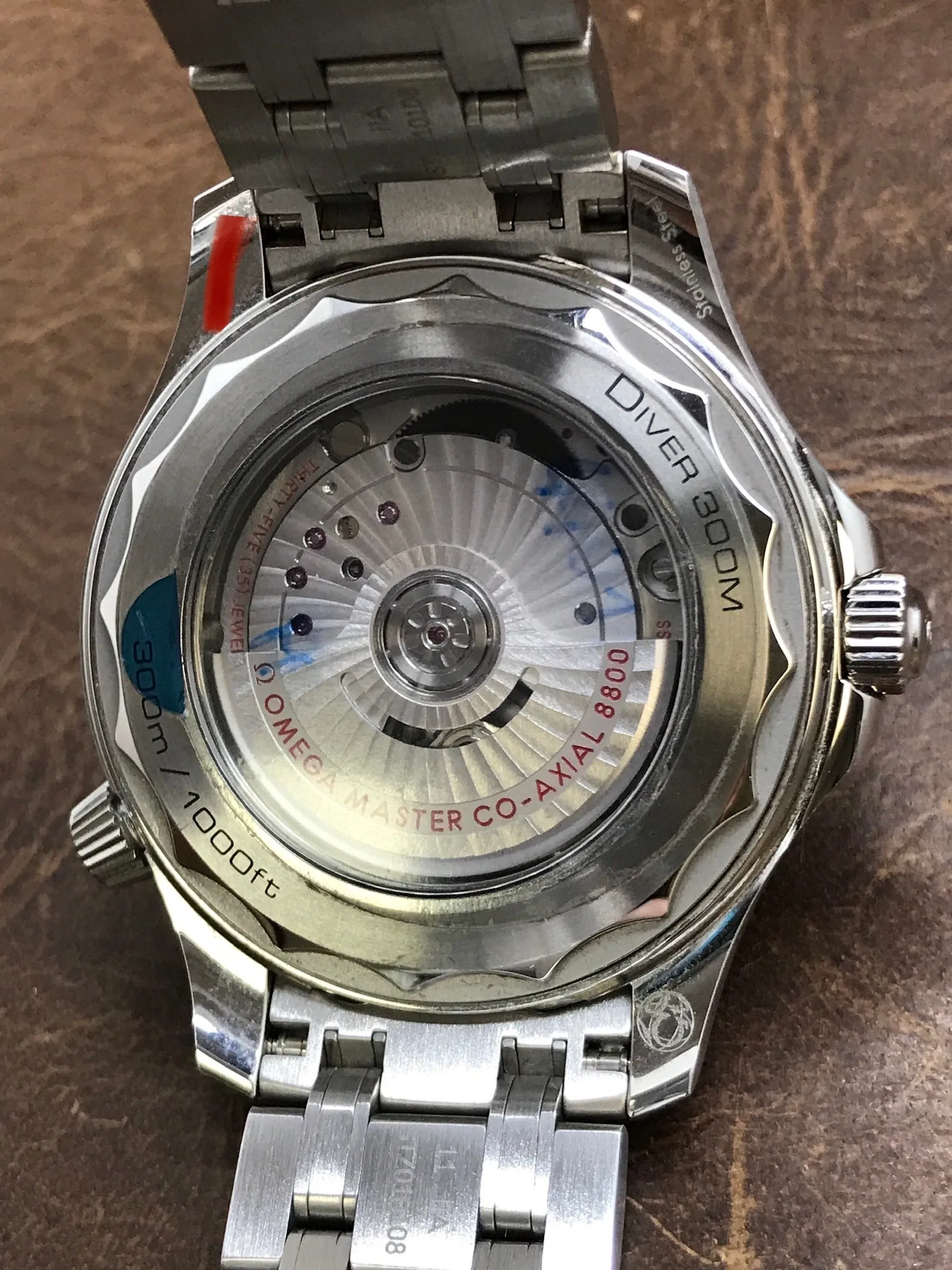 Omega Seamaster Diver 300M 210.30.42.20.01.001 Black Dial Automatic Men's Watch
