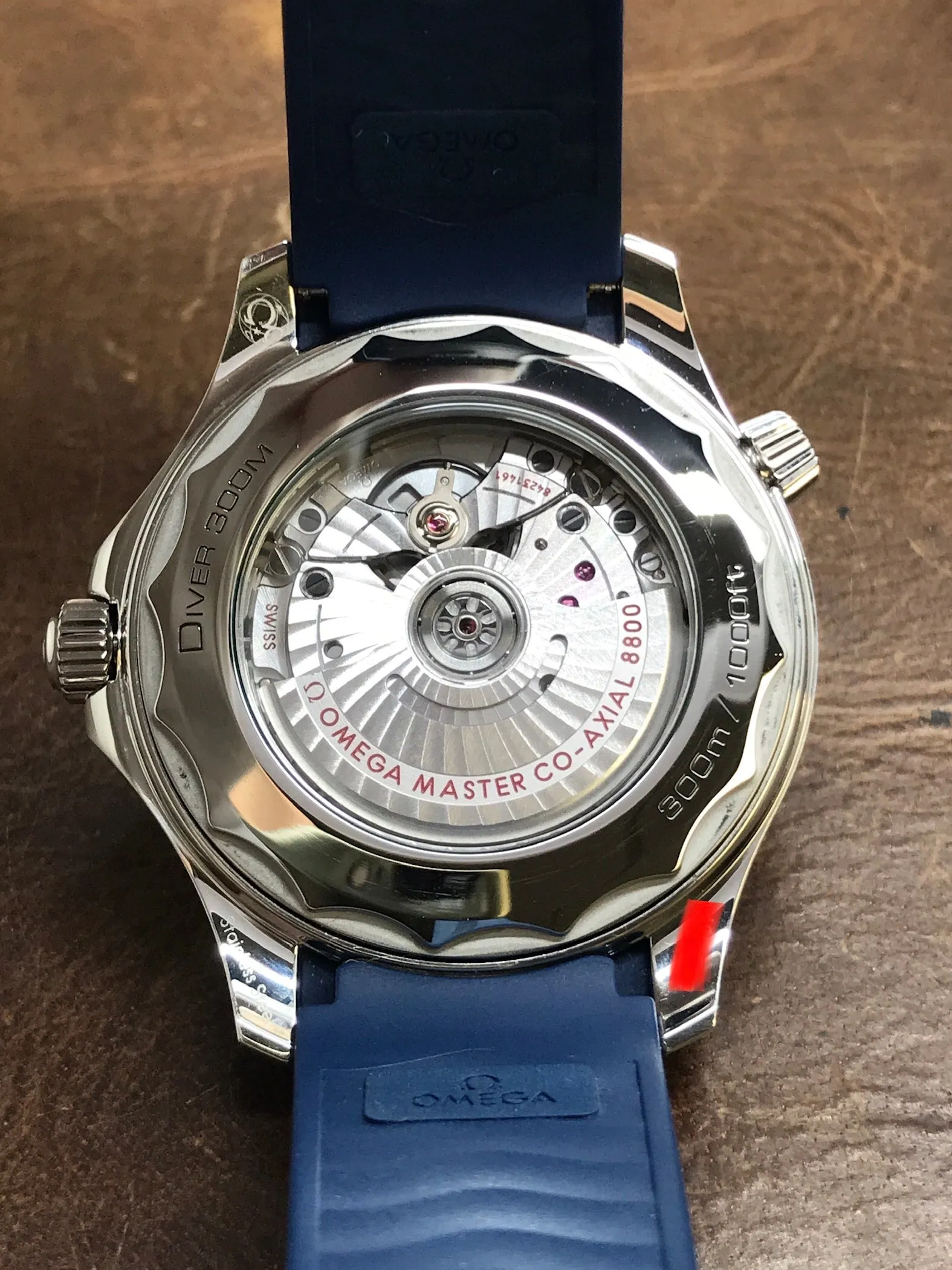Omega Seamaster Diver 300M 210.30.42.20.03.001 Blue Dial Automatic Men's Watch