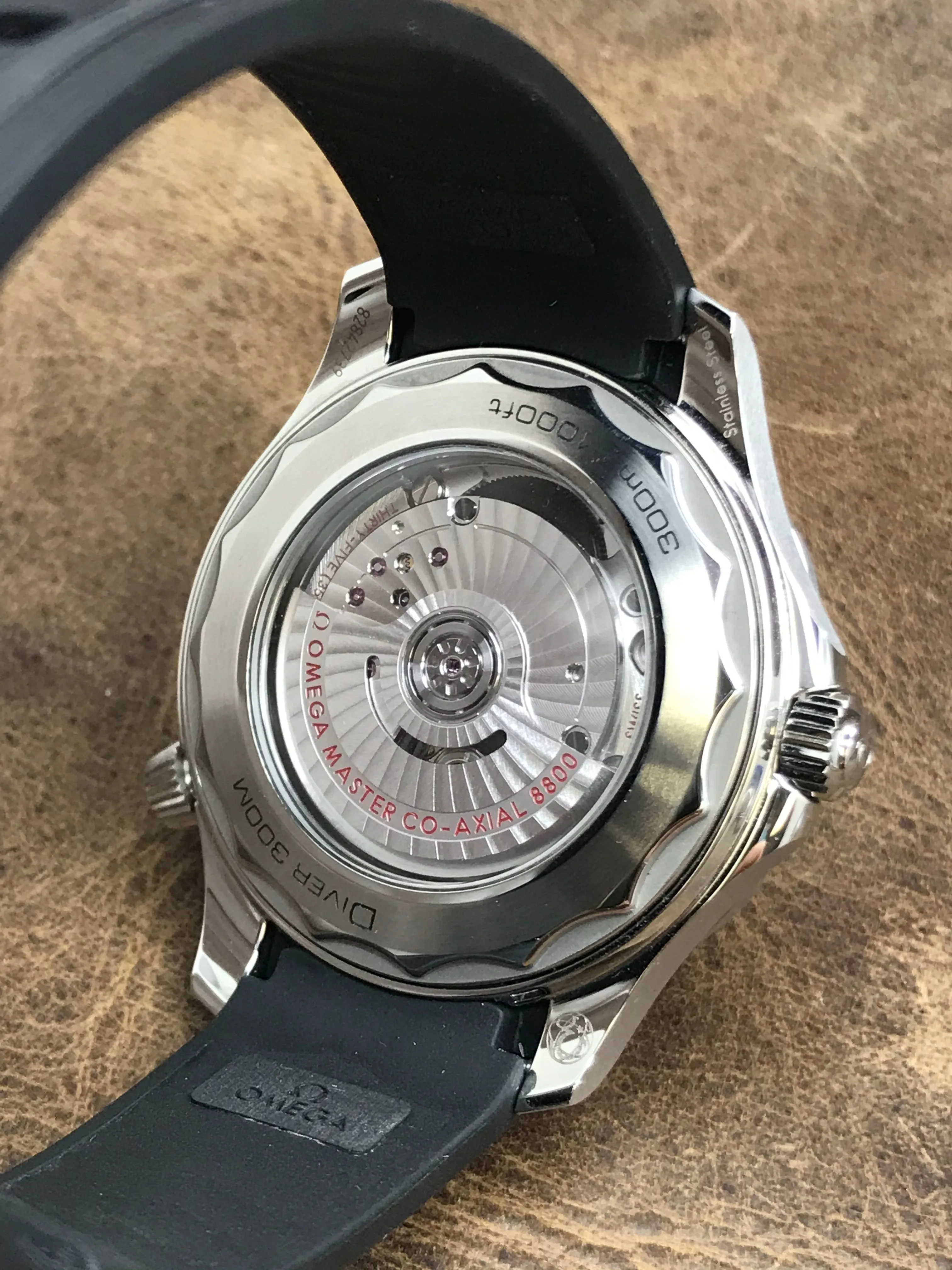 Omega Seamaster Diver 300M 210.32.42.20.01.001 Black Dial Automatic Men's Watch