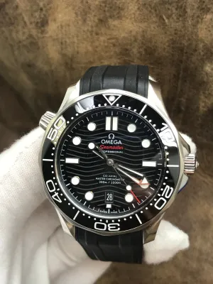 Omega Seamaster Diver 300M 210.32.42.20.01.001 Black Dial Automatic Men's Watch
