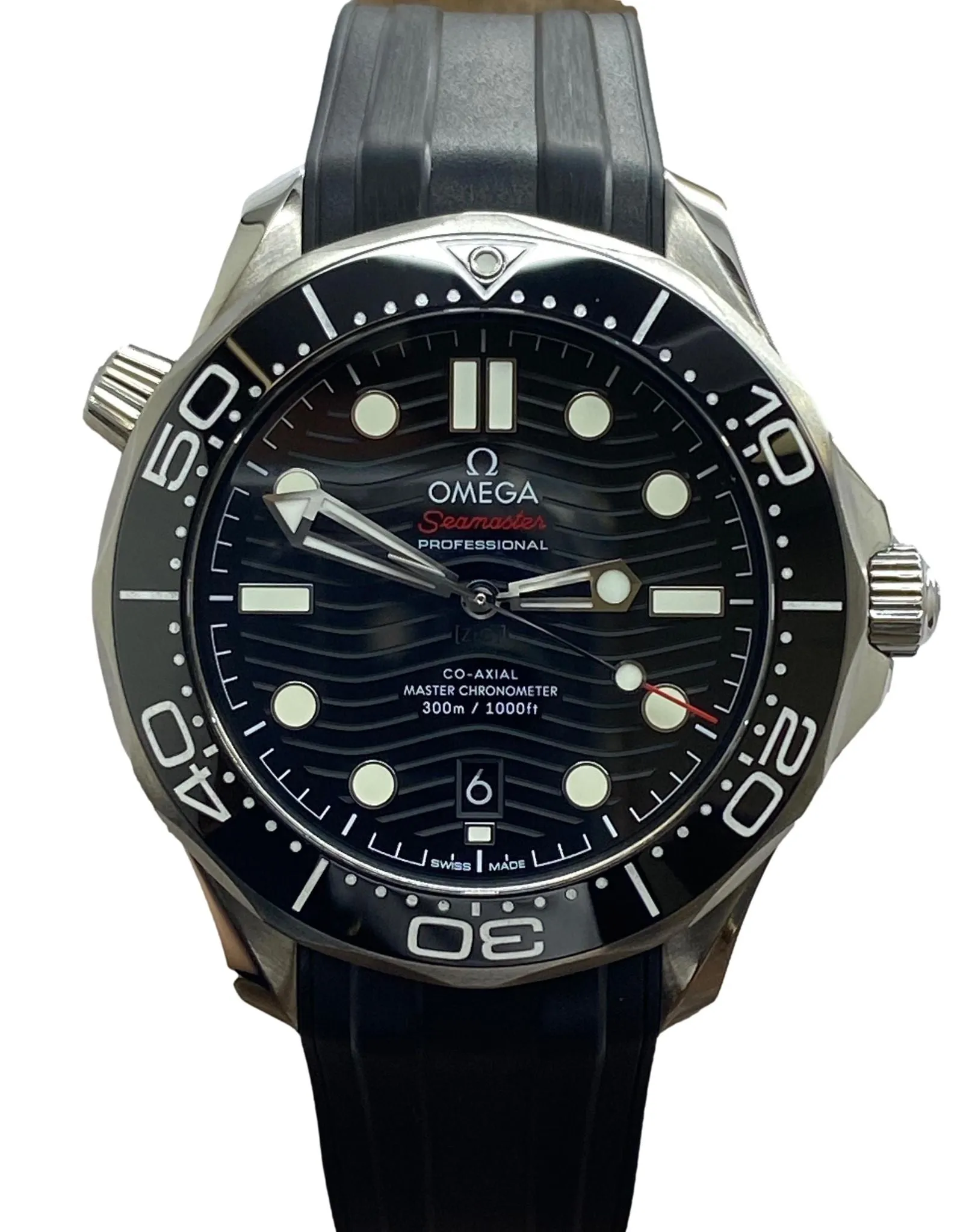 Omega Seamaster Diver 300M 210.32.42.20.01.001 Black Dial Automatic Men's Watch