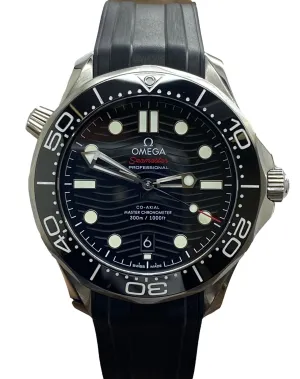 Omega Seamaster Diver 300M 210.32.42.20.01.001 Black Dial Automatic Men's Watch