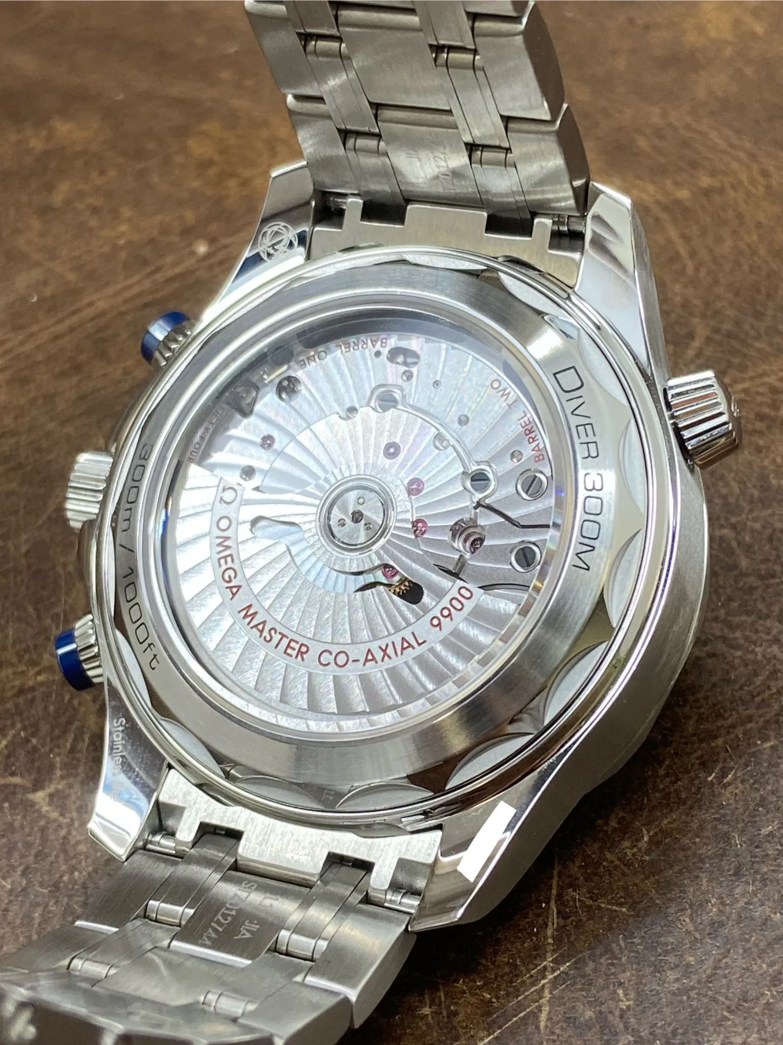 Omega Seamaster Diver 300M 44mm Chronograph  210.30.44.51.06.001 Grey Dial Automatic Men's Watch