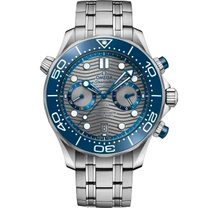 Omega Seamaster Diver 300M 44 mm, steel on steel