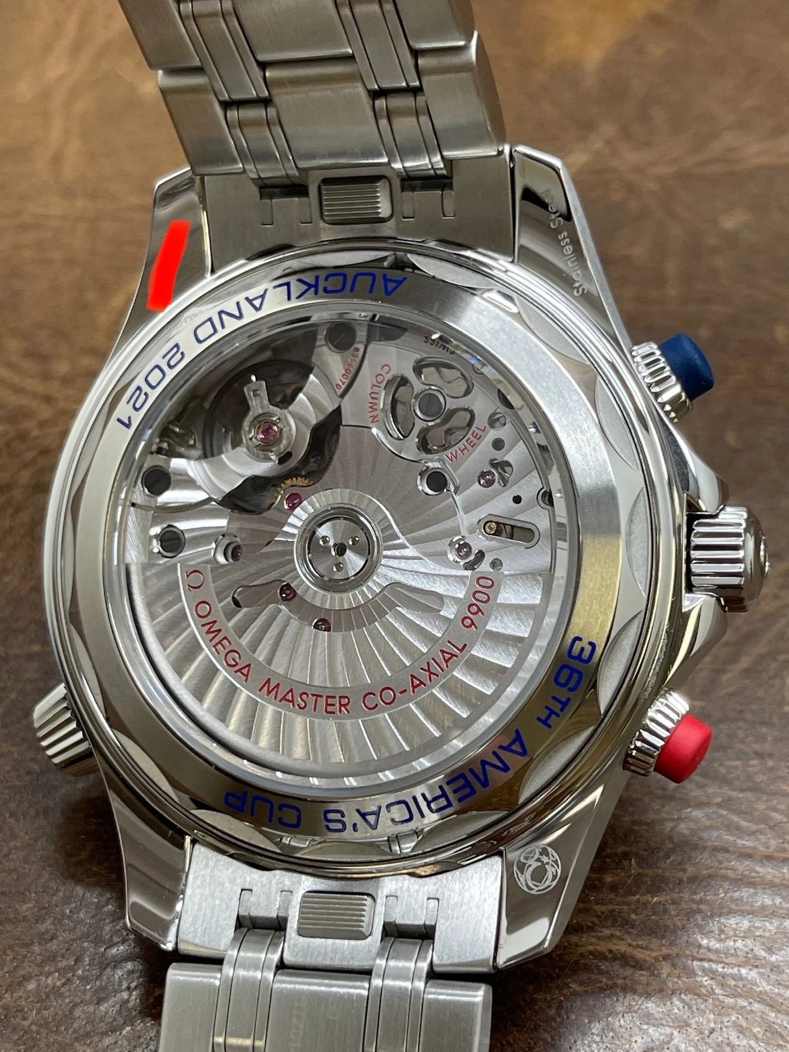 Omega Seamaster Diver 300M America’s Cup 210.30.44.51.03.002 Blue Dial Automatic Men's Watch