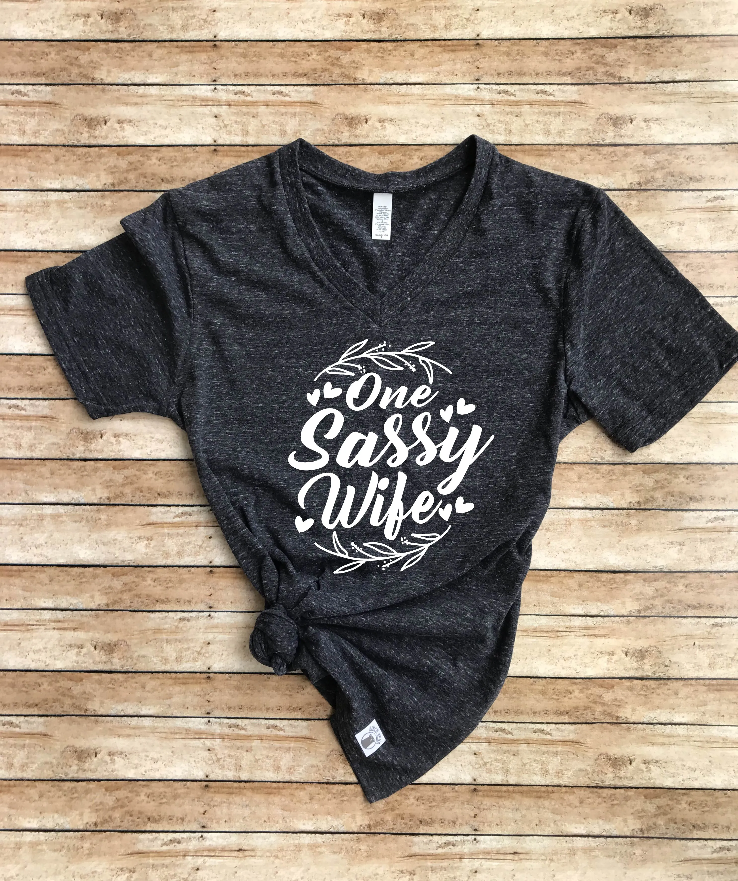 One Sassy Wife | Unisex V Neck