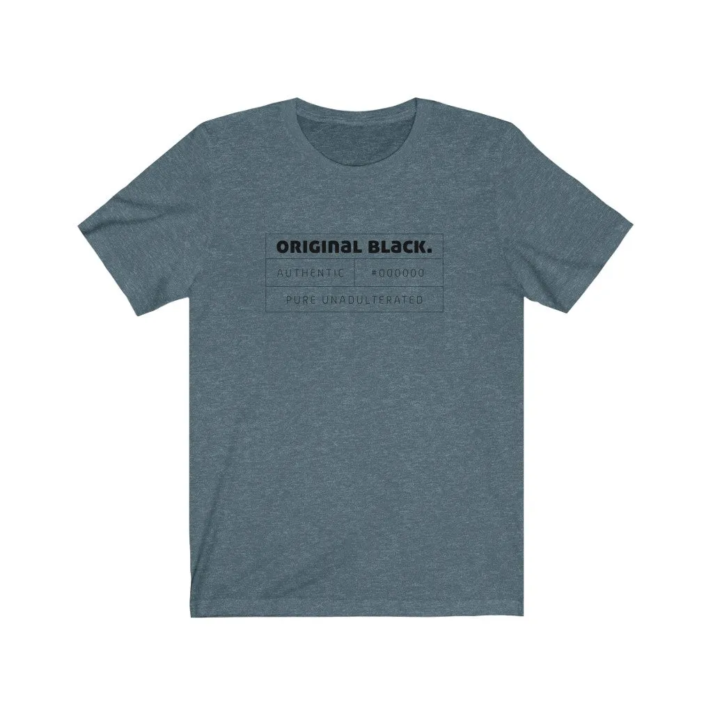 ORIGINAL BLACK - Unisex Short Sleeve T-shirt
