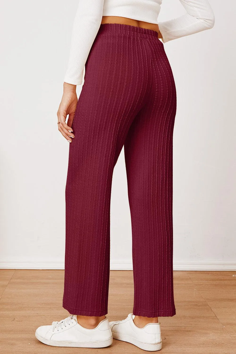 Outdoor Go To Elastic Waist Straight Leg Pants