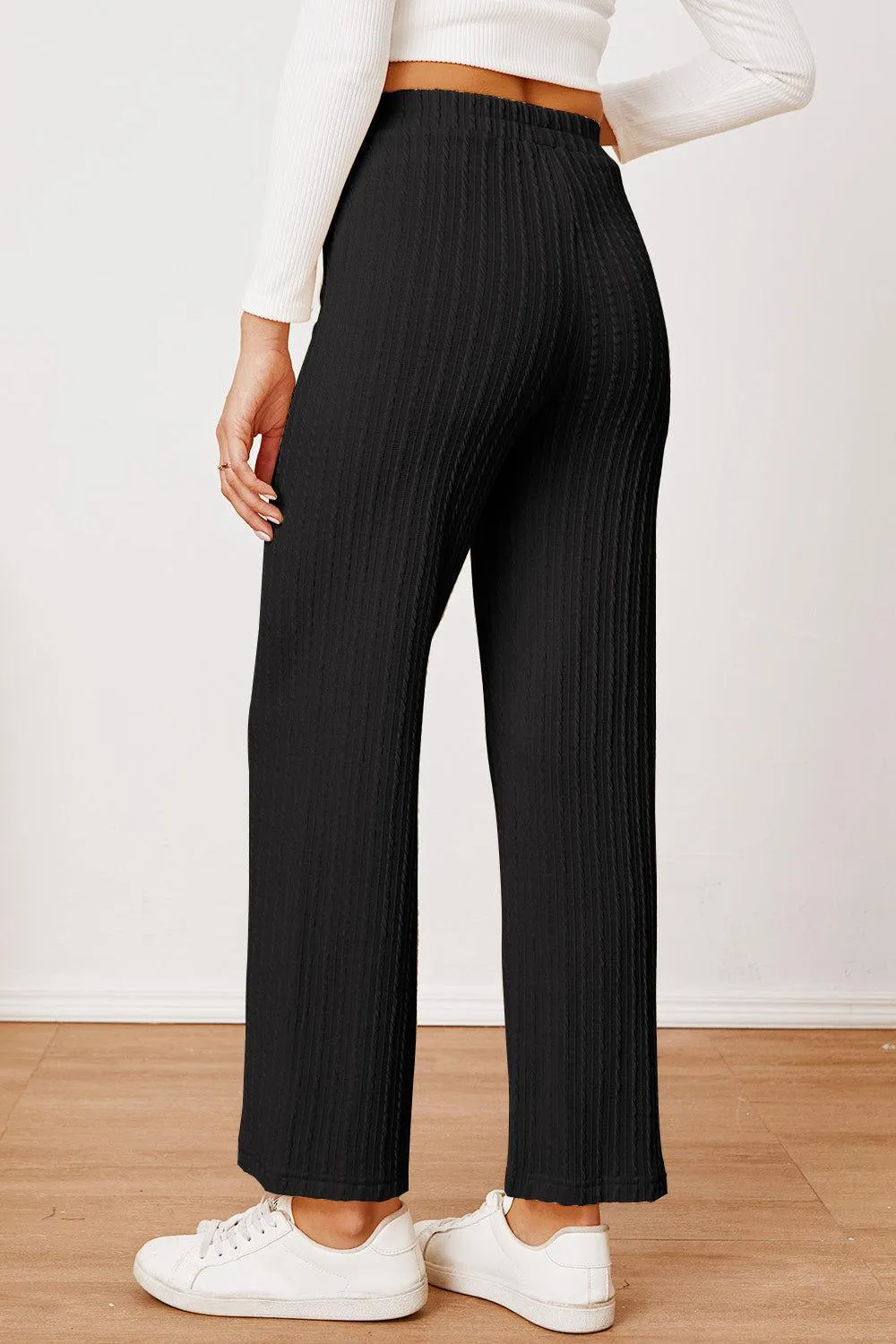 Outdoor Go To Elastic Waist Straight Leg Pants