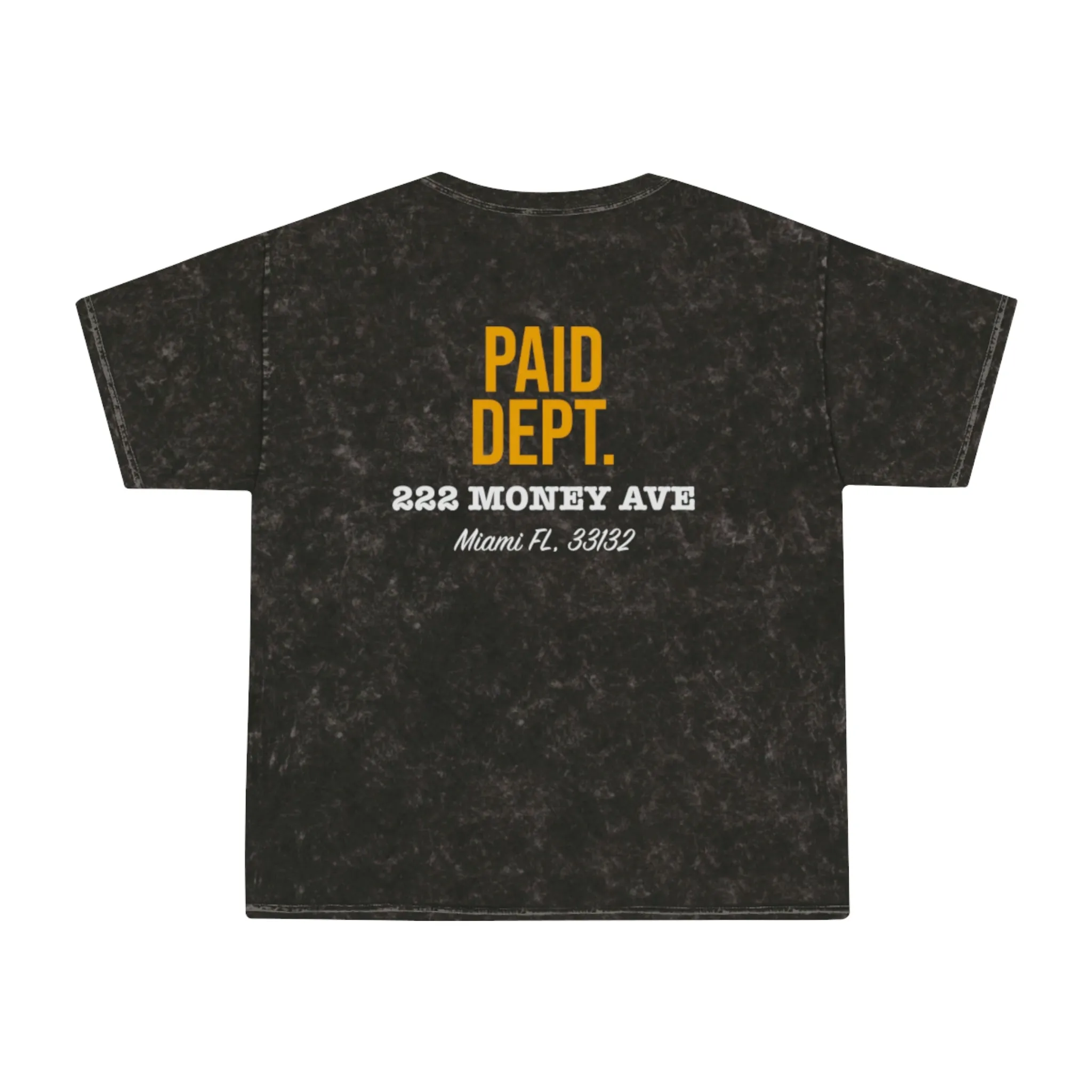 PAID DEPT. Unisex Mineral Wash T-Shirt