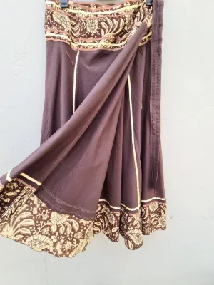 Paisley Wrap Skirt