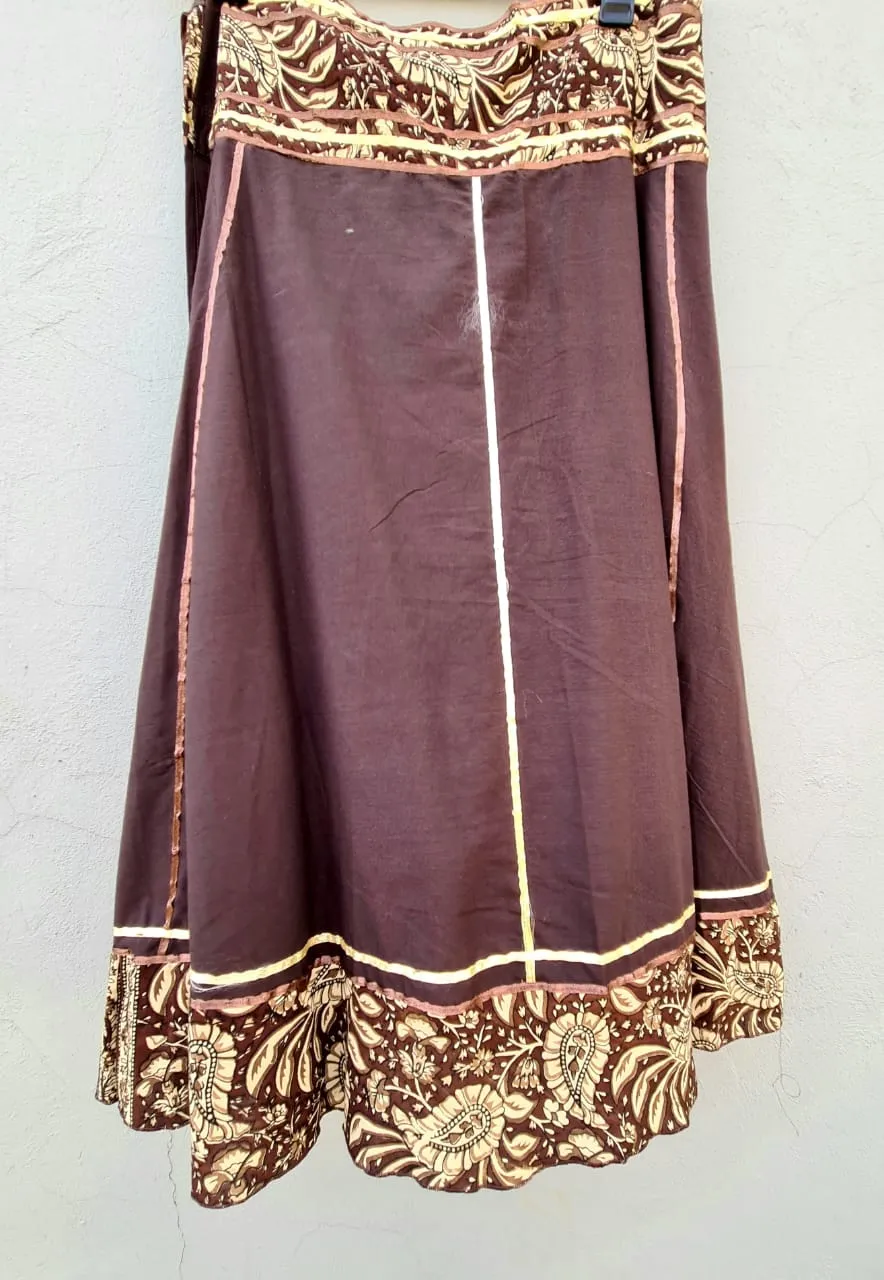 Paisley Wrap Skirt