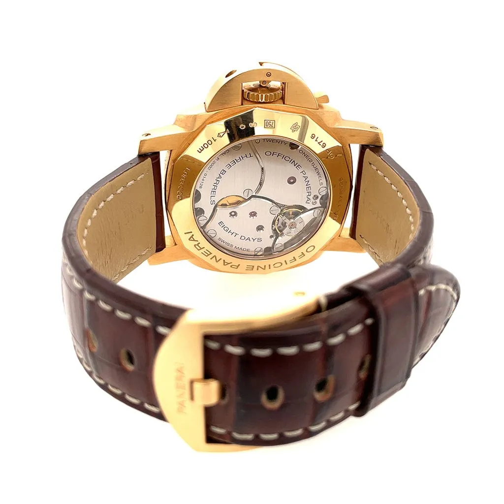 Panerai Luminor 1950 8 Days Gmt Pam00289 - Certified Pre-Owned
