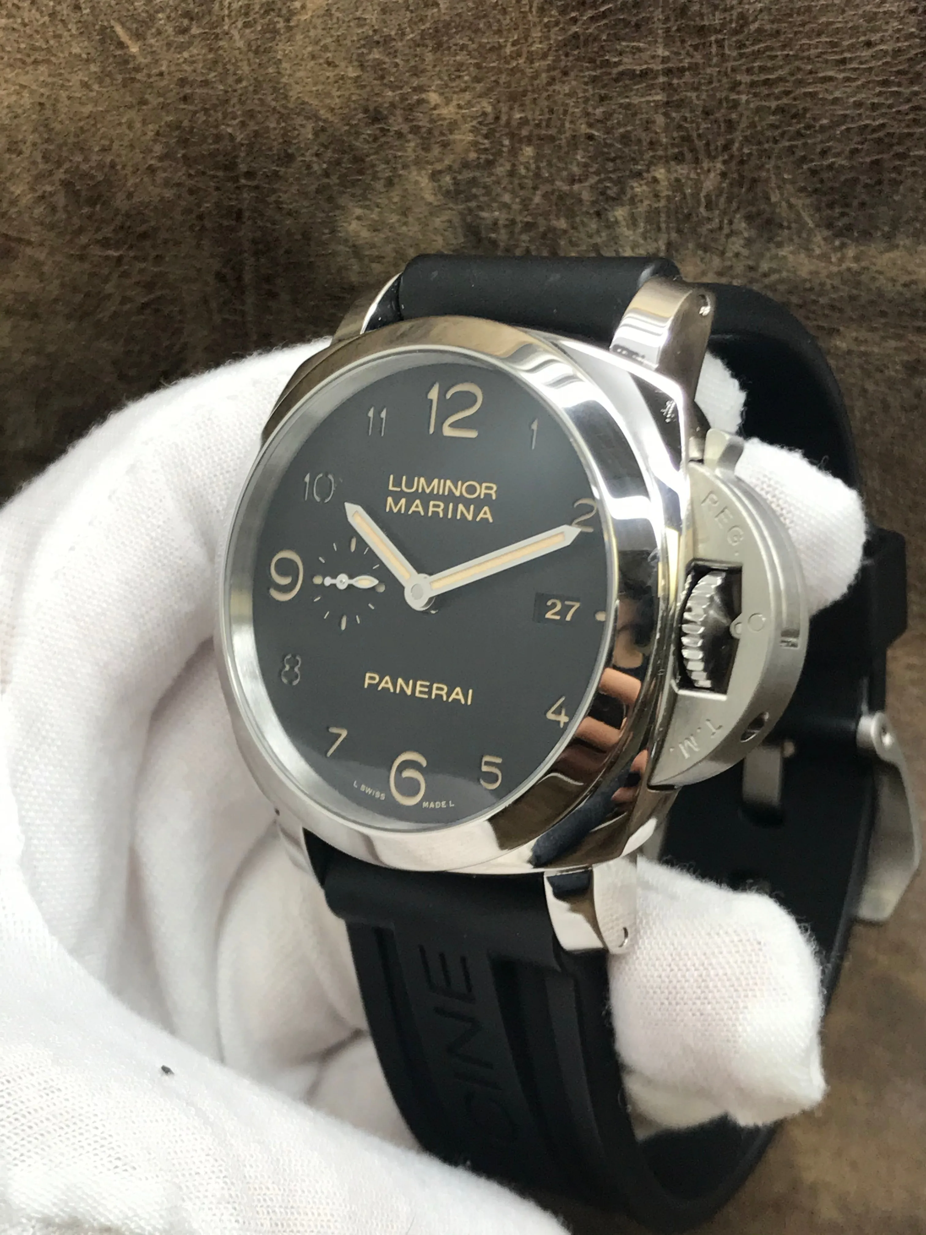 Panerai Luminor Marina 1950 3 Days PAM 00359 Black Dial Automatic Men's Watch