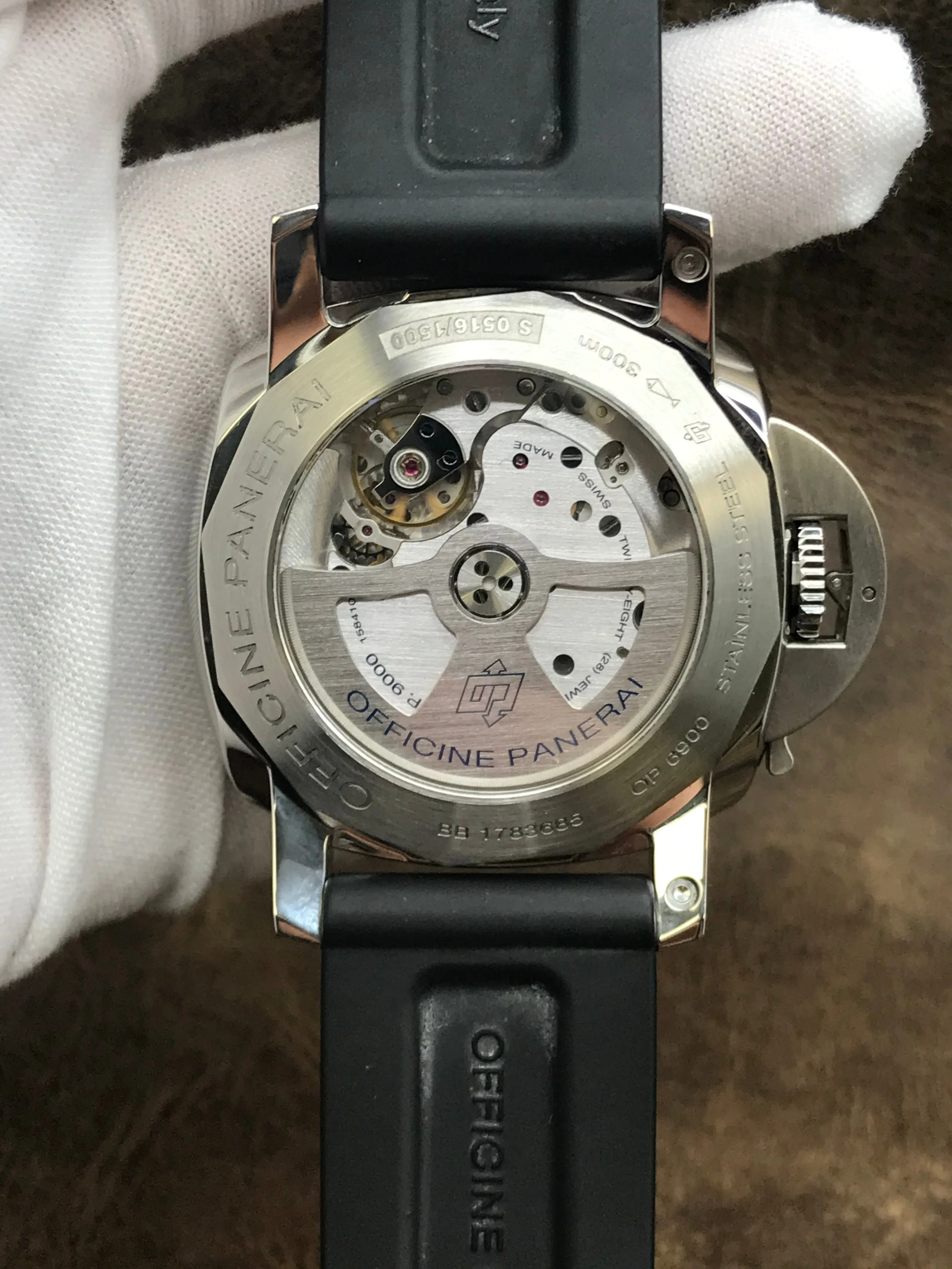 Panerai Luminor Marina 1950 3 Days PAM 00359 Black Dial Automatic Men's Watch