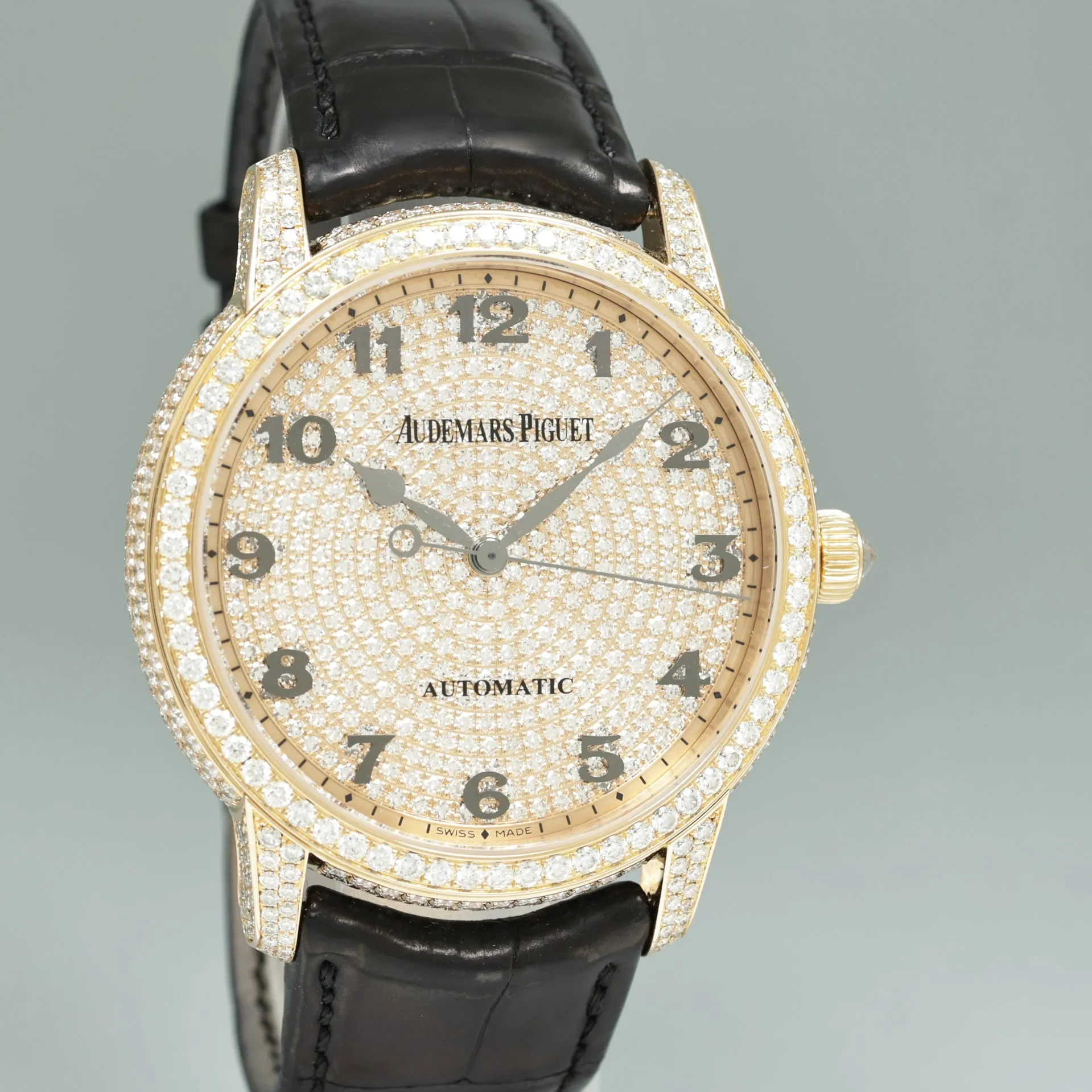 PAPERS FACTORY DIAMOND Audemars Piguet 18k Rose Gold 43mm 15159OR Watch Box