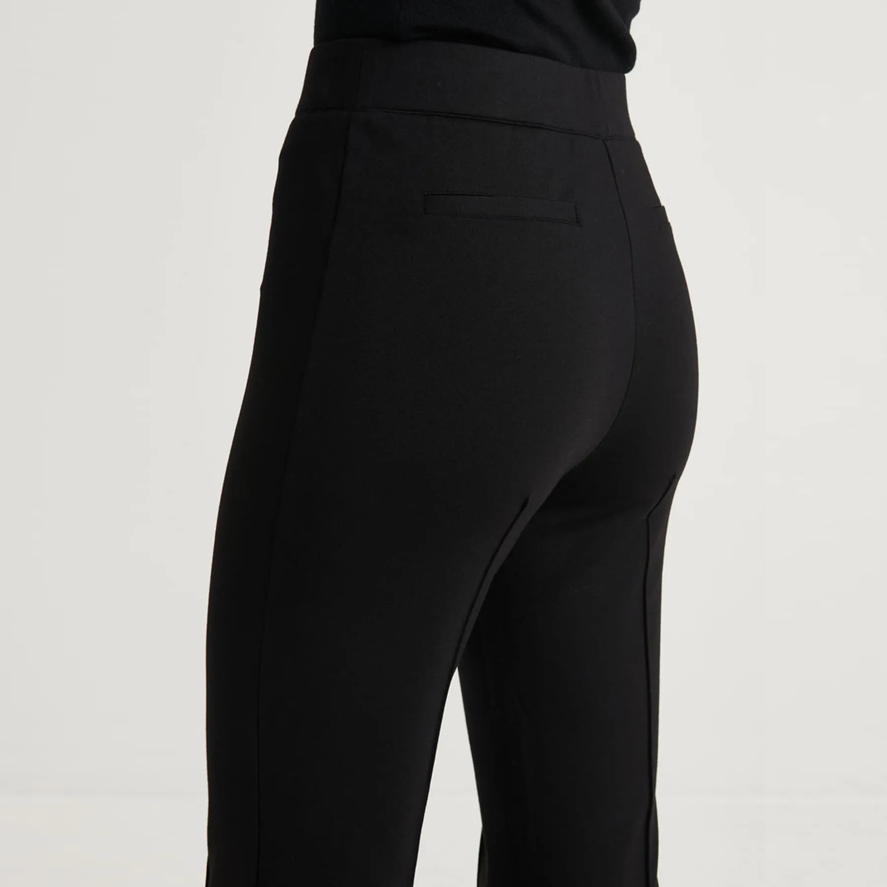 Patrick Assaraf Ponte Flare Pant - Black