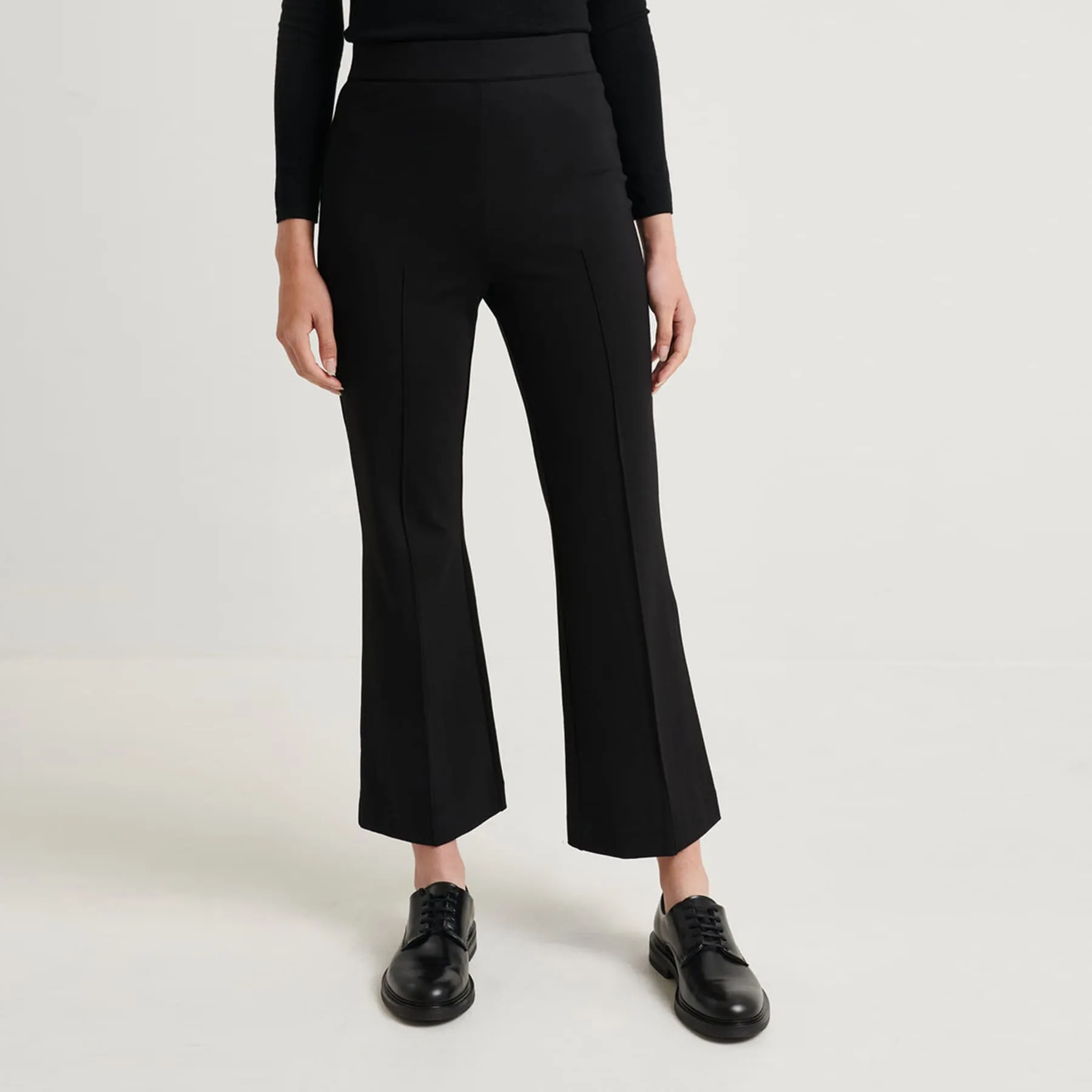 Patrick Assaraf Ponte Flare Pant - Black