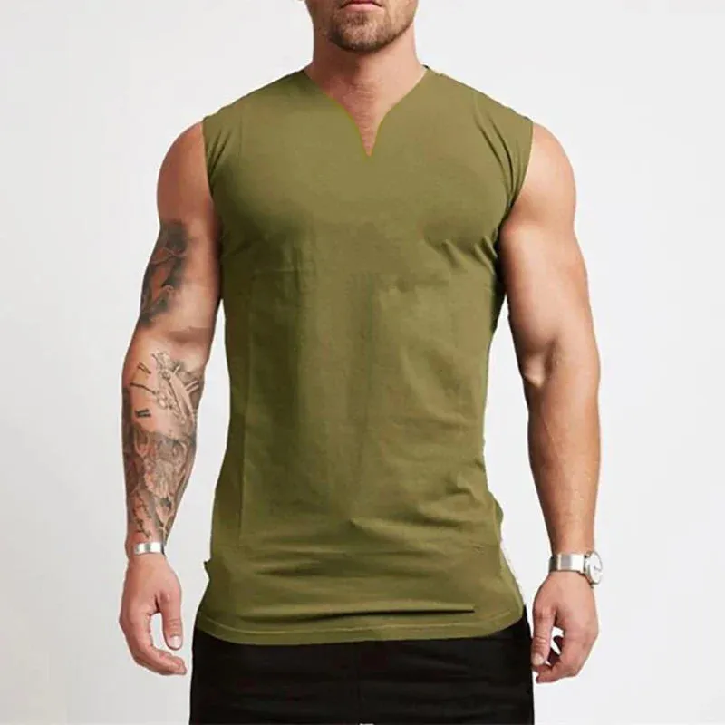 PeakPower V-Neck Fitness Tank Top
