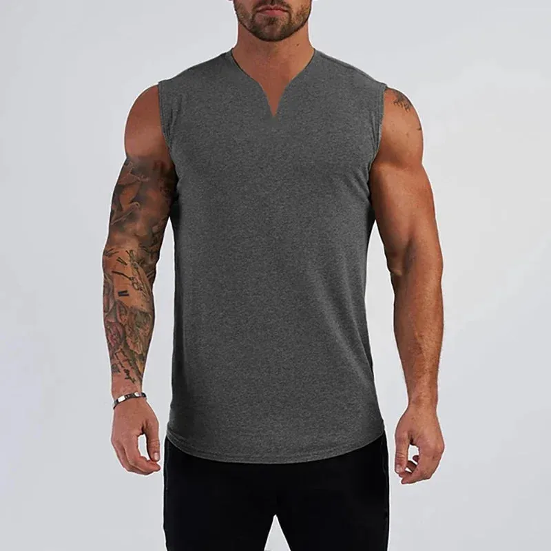 PeakPower V-Neck Fitness Tank Top