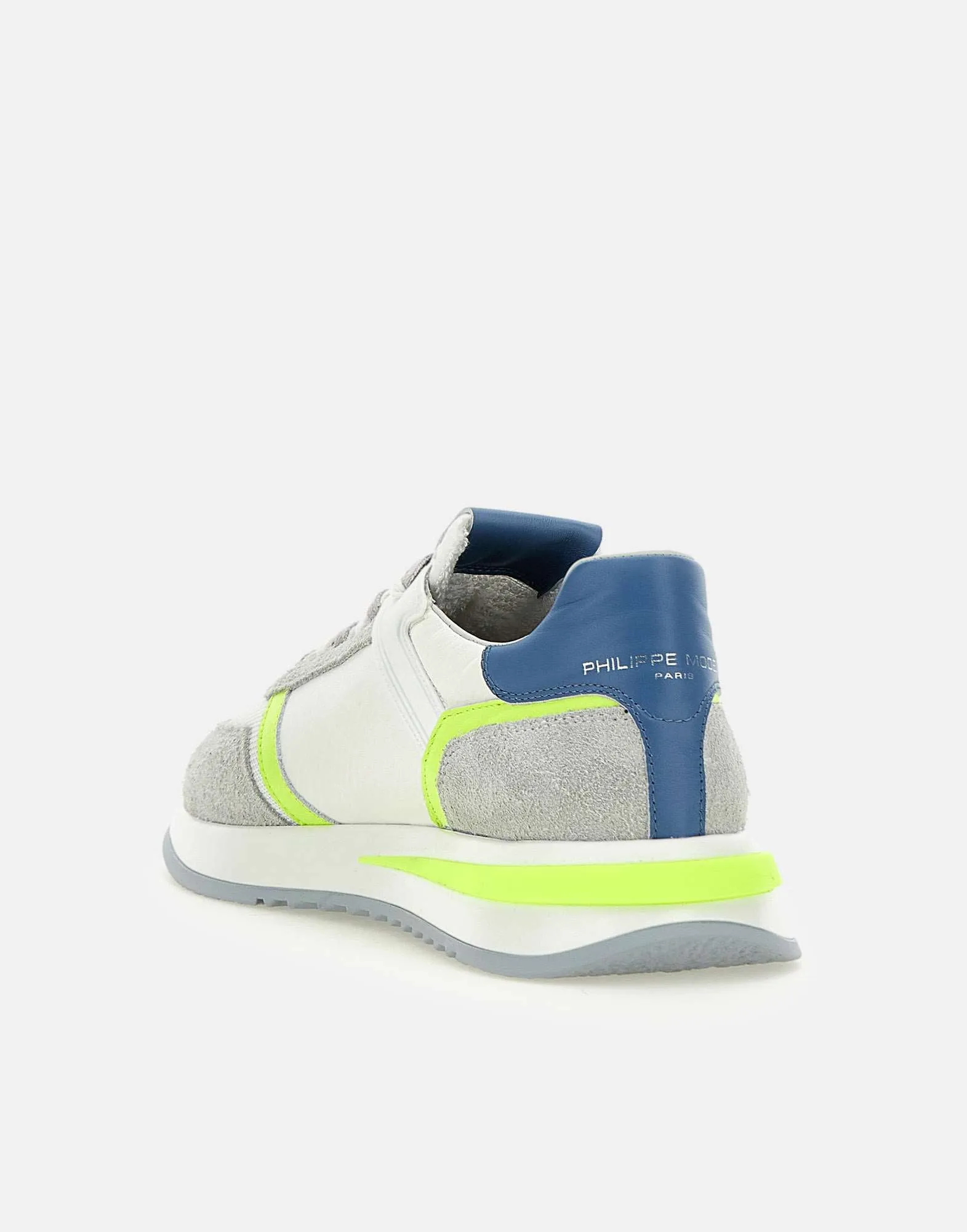Philippe Model Tropez 2.1 sneakers i vitblå gul
