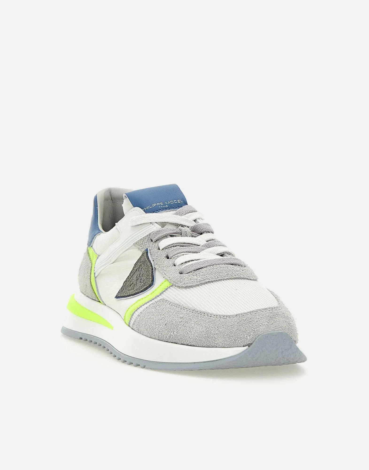 Philippe Model Tropez 2.1 sneakers i vitblå gul