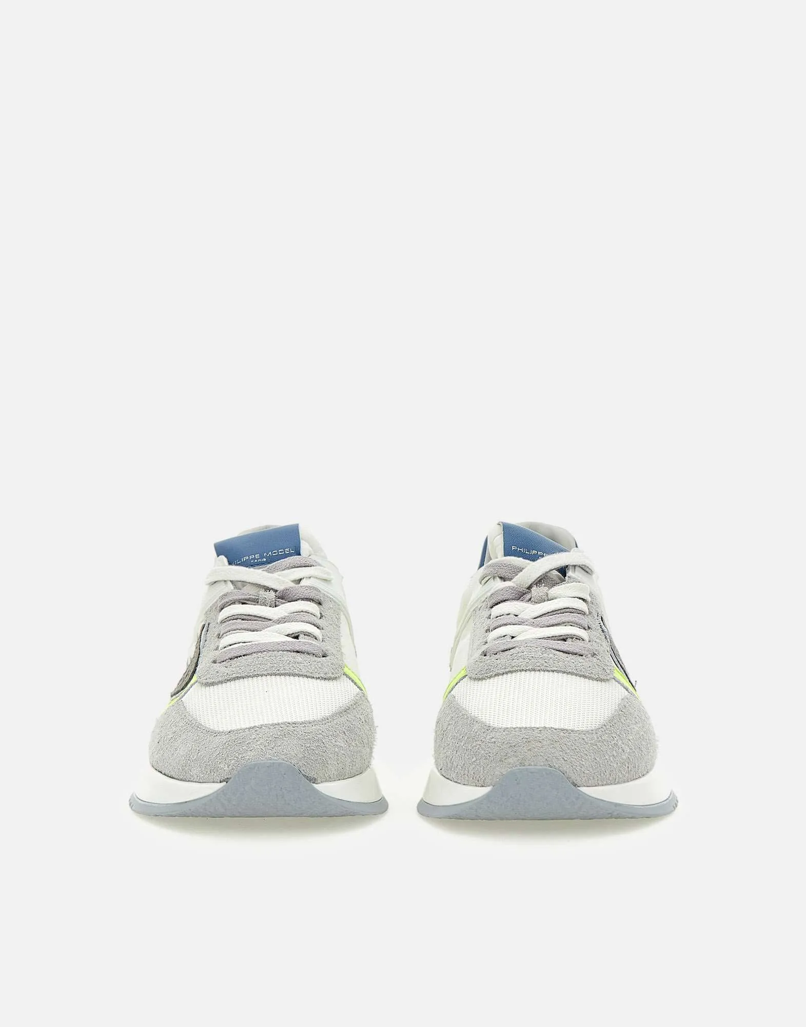 Philippe Model Tropez 2.1 sneakers i vitblå gul