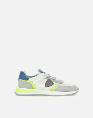 Philippe Model Tropez 2.1 sneakers i vitblå gul
