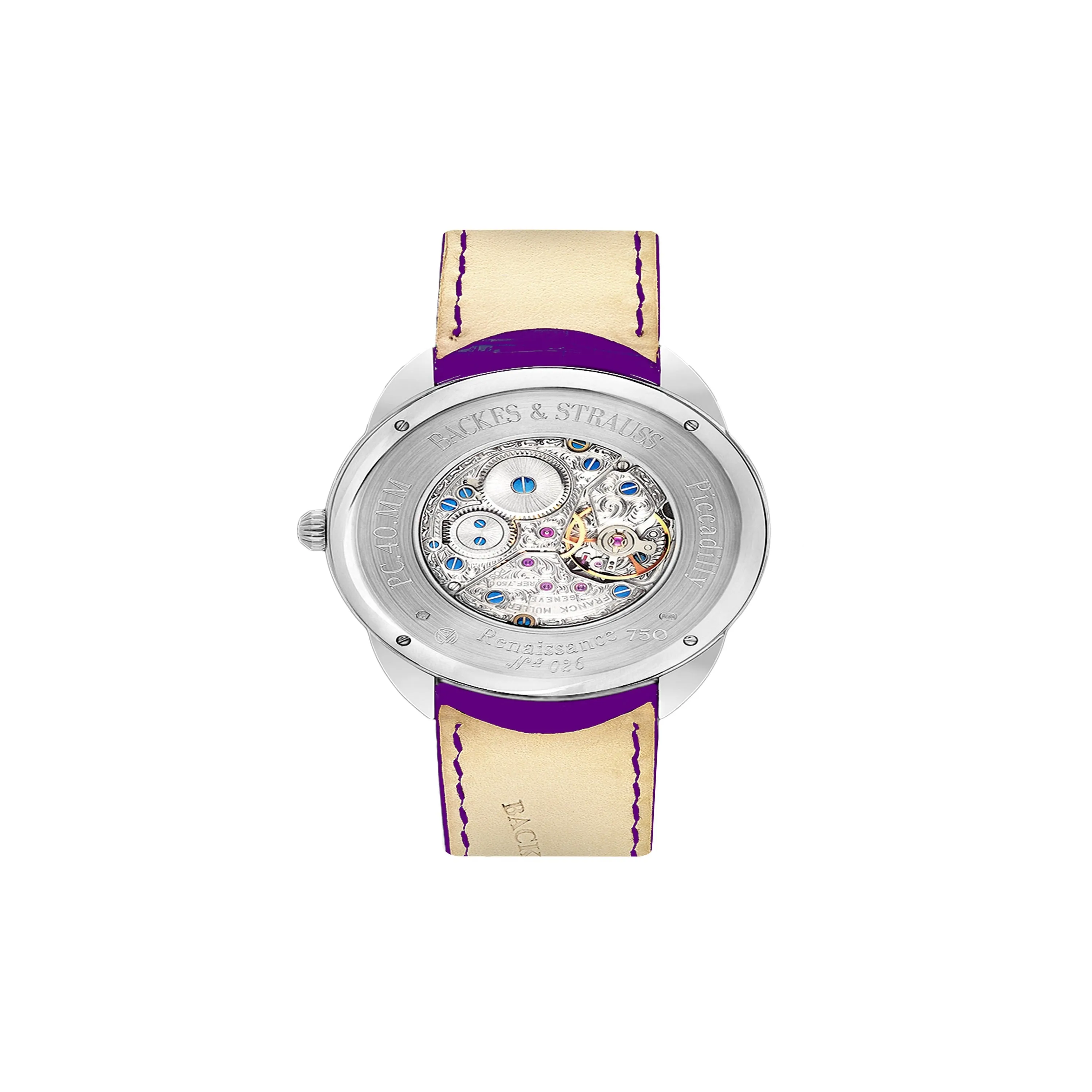 Piccadilly Renaissance Mayfair 33 Luxury Steel Diamond Watch