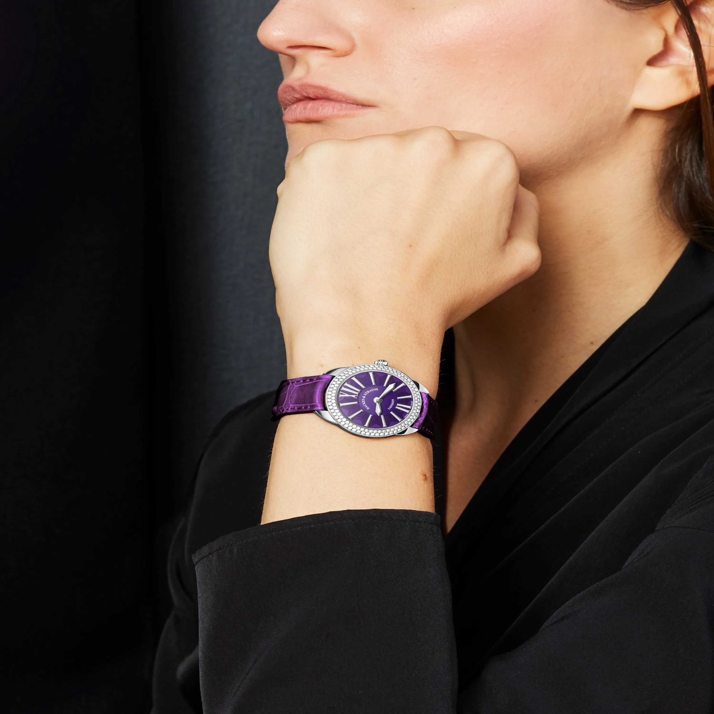 Piccadilly Renaissance Mayfair 33 Luxury Steel Diamond Watch