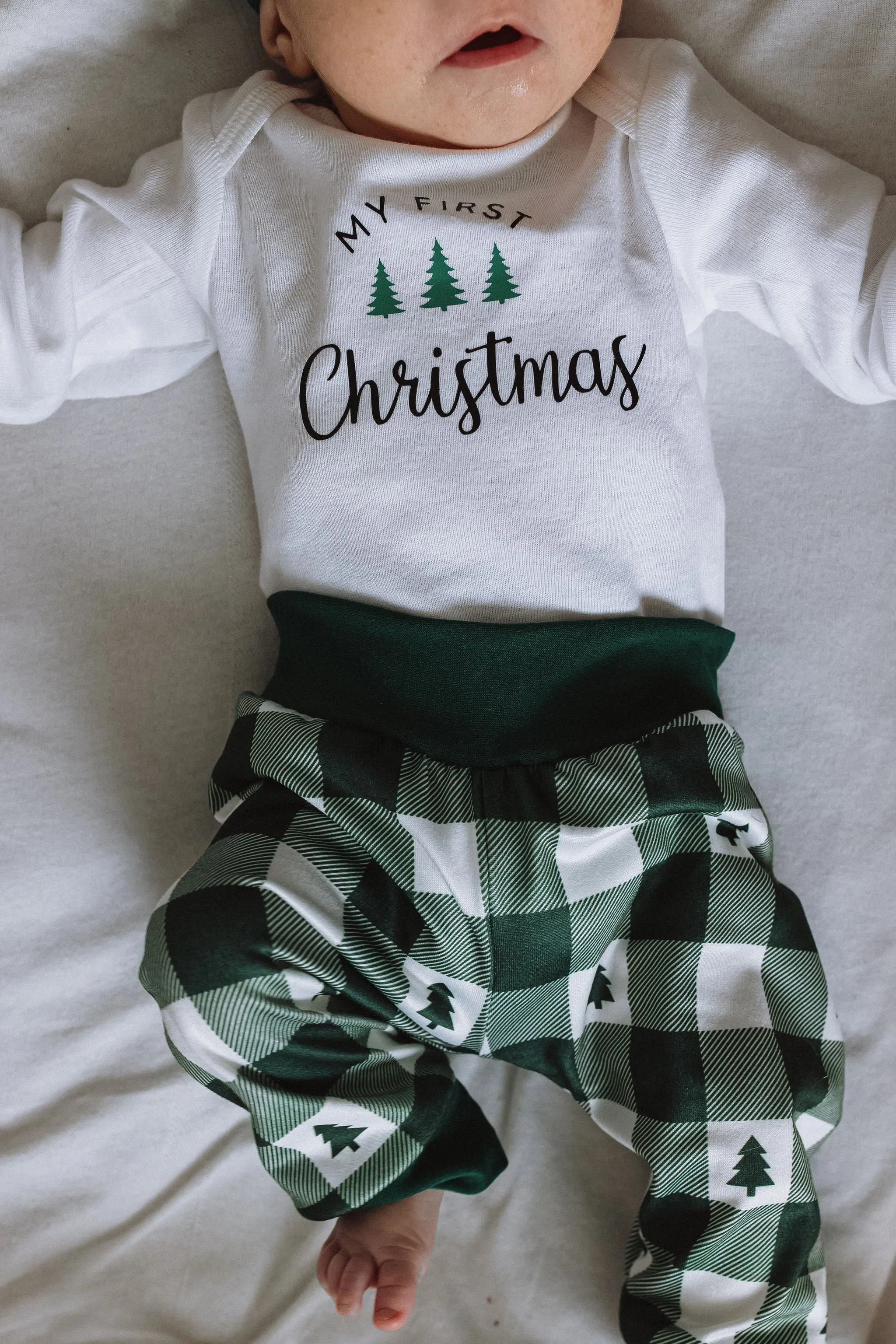 Pine Tree Plaid • Christmas • infant/toddler Joggers