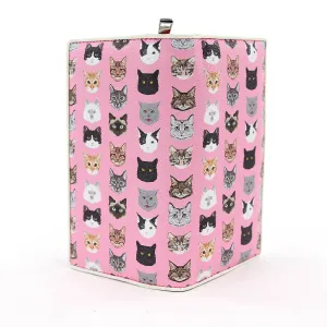 Pink Cat Print Wallet