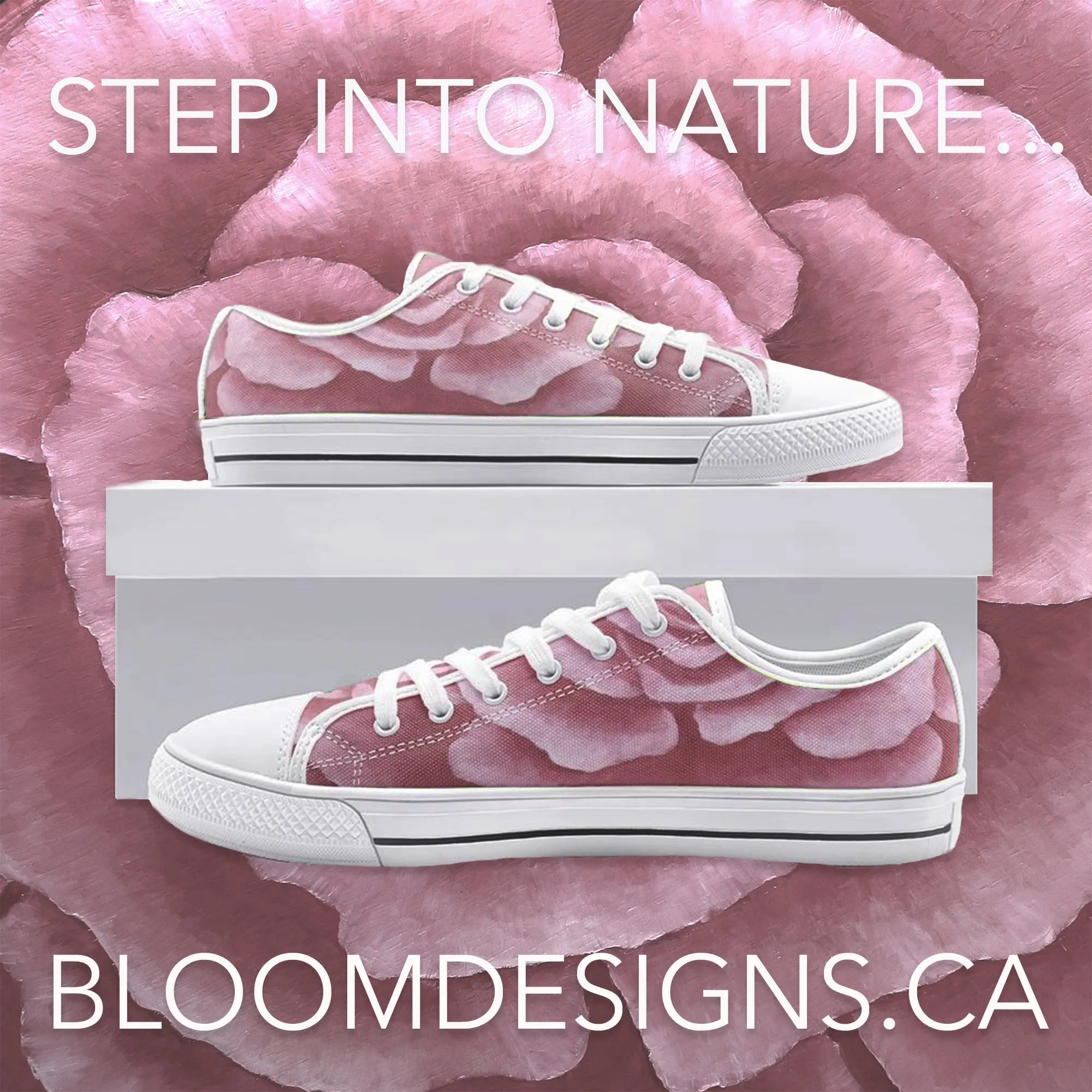 Pink Rose Low-top Sneakers