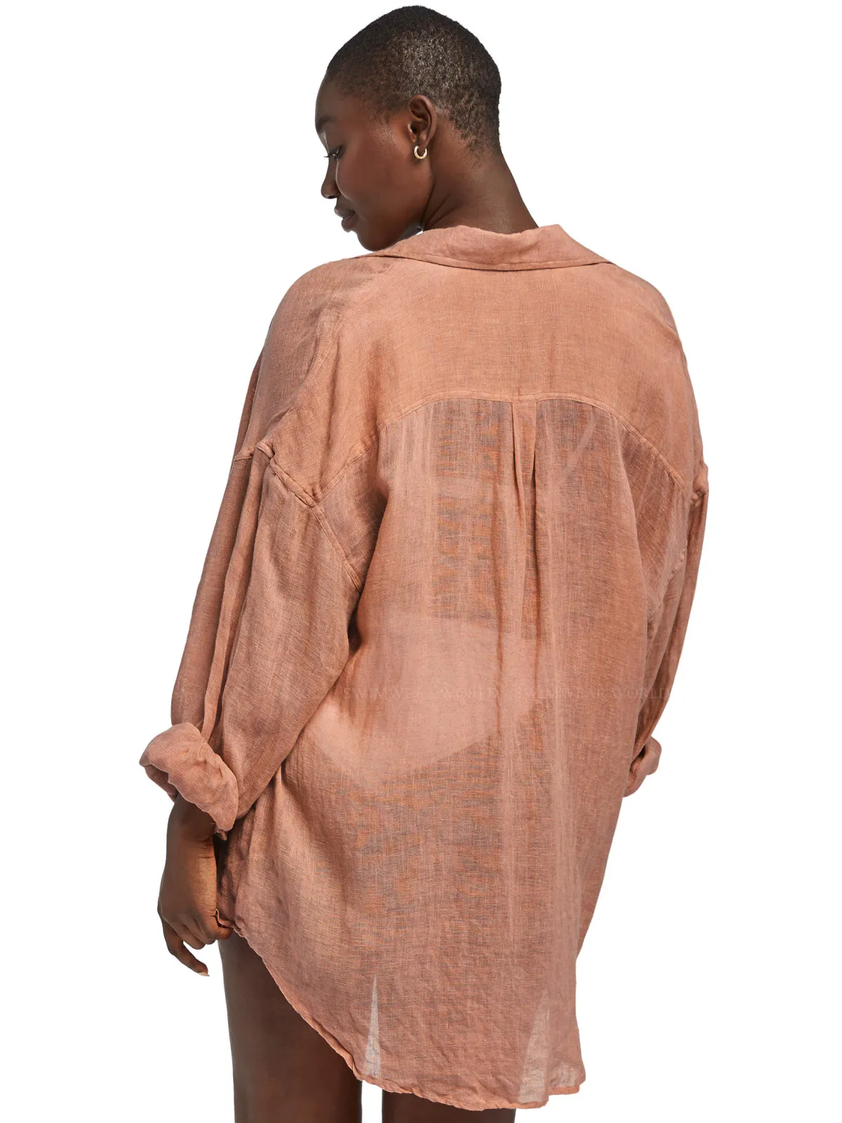 Playa Shirt Dress-Tallows Wide Leg Pant