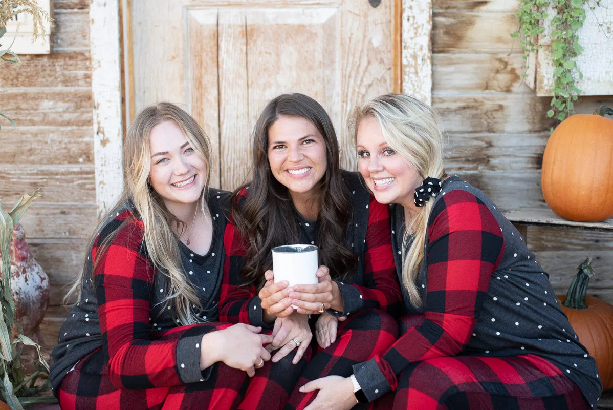 Polka Dots & Plaid Lounge Wear