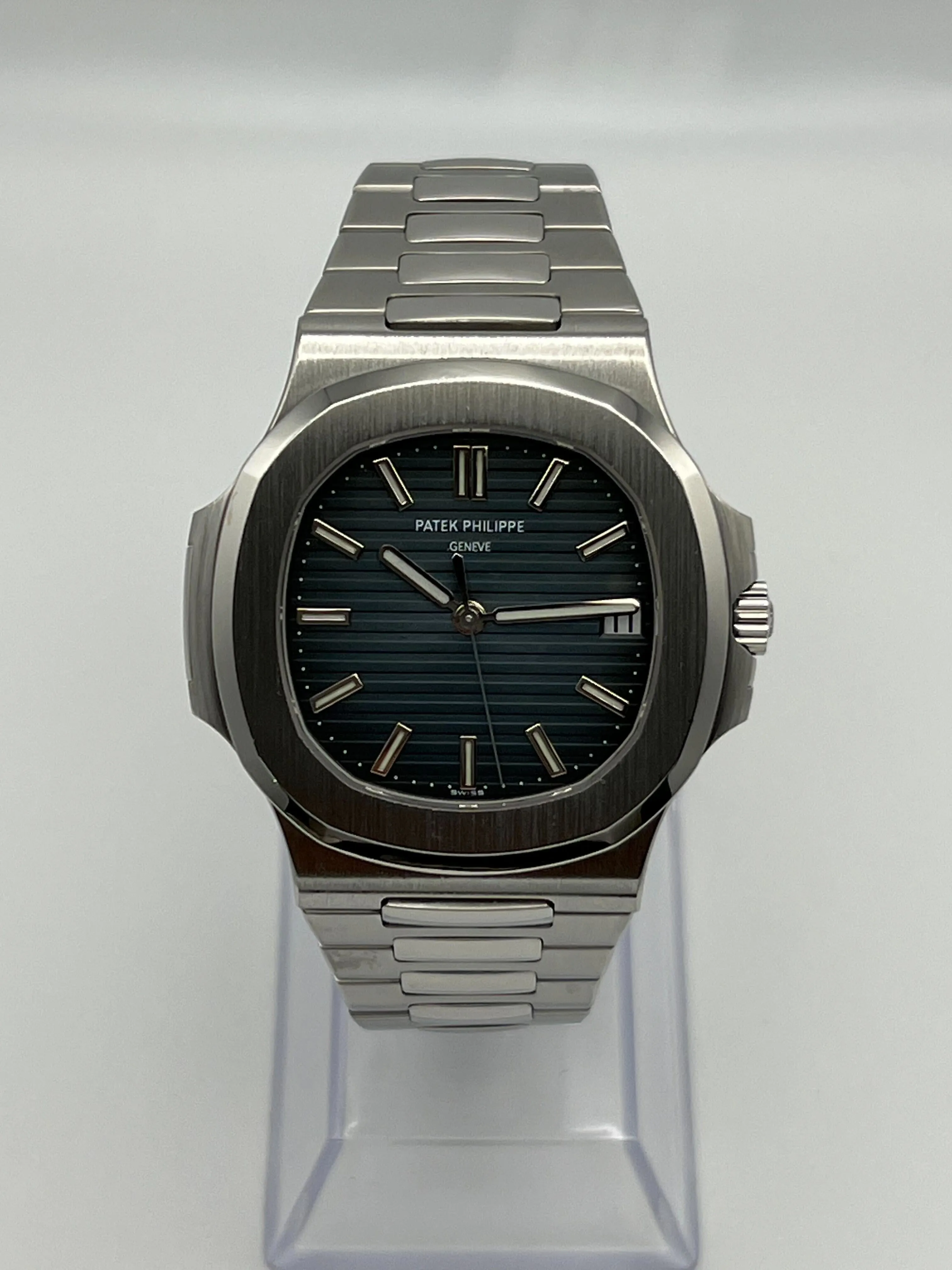 PP Luxury Watches Nautilus 5711/1A-001 Stainless Steel Blue Dial